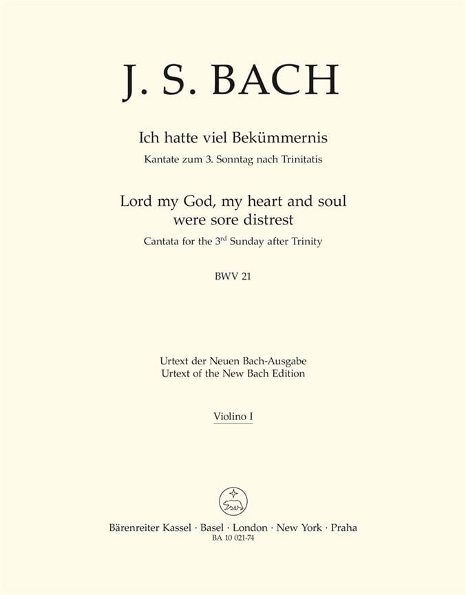 Ich hatte viel Bekummernis
